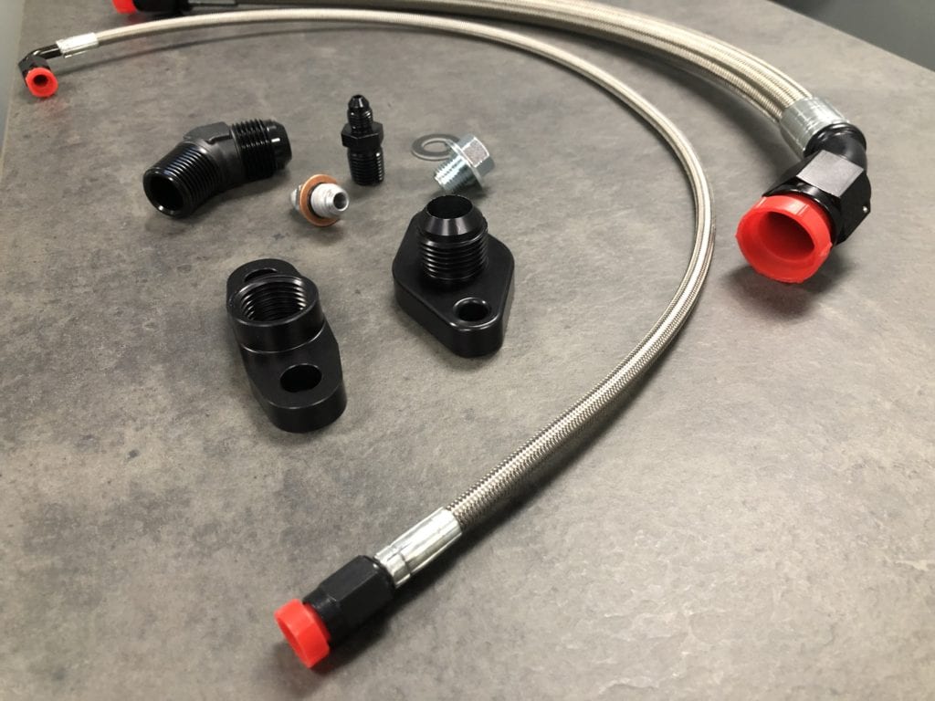 JZ Single Turbo Oil Line Kit – Freed Engineering